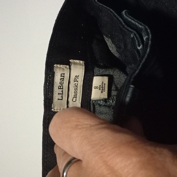 LL Bean size 8 women shorts like New - Picture 3 of 3